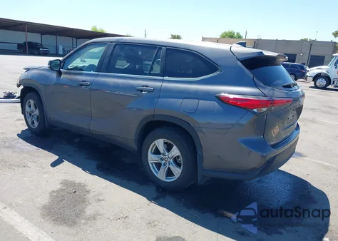 2023 Toyota Highlander Le z USA, uszkodzony, nr VIN 5TDKDRBH5PS503292